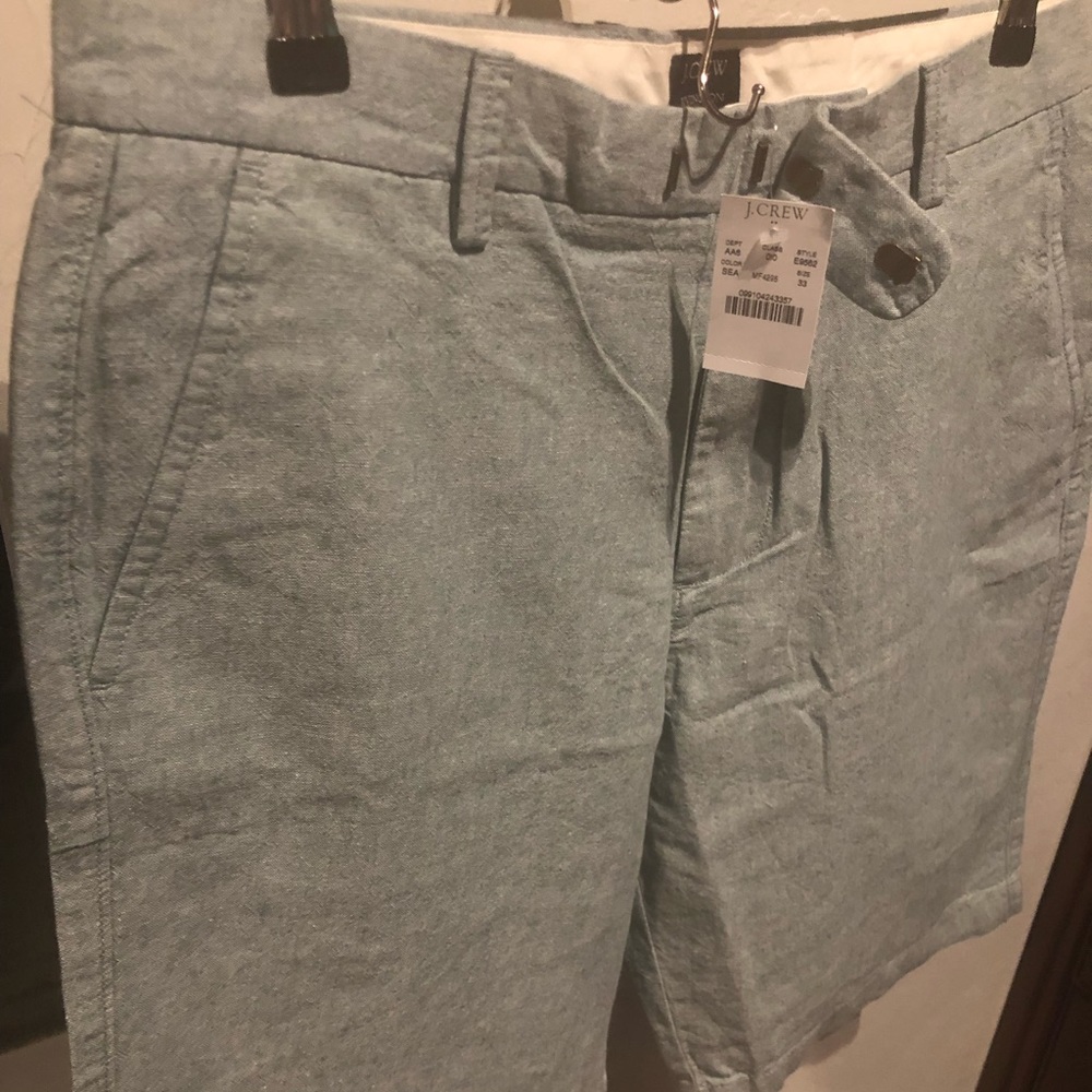 J Crew Linen Shorts